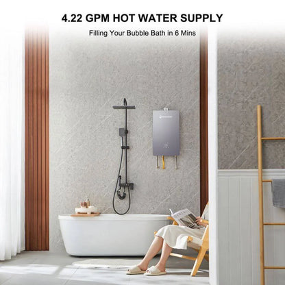 Warmwav 4.22 GPM Indoor Tankless Hot Water Heater